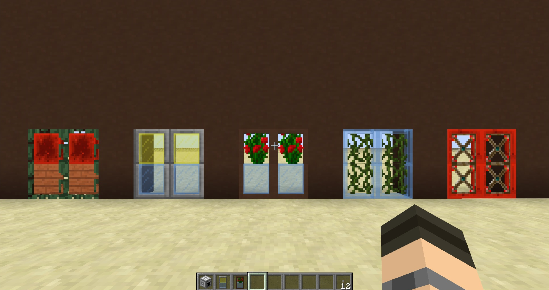 Как создать дверь в Minecraft
